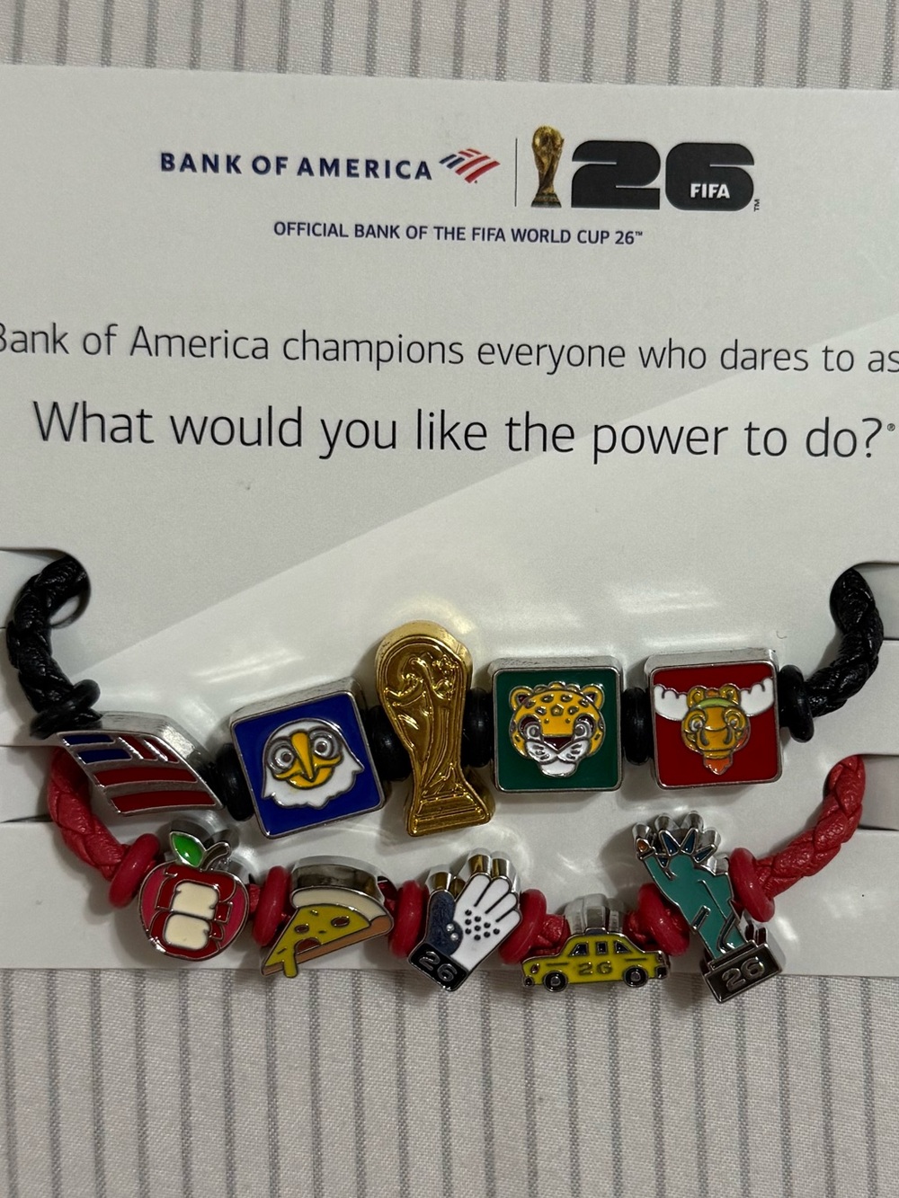 FIFA 2026 USA NYC & Classic FIFA Bracelet Set Small